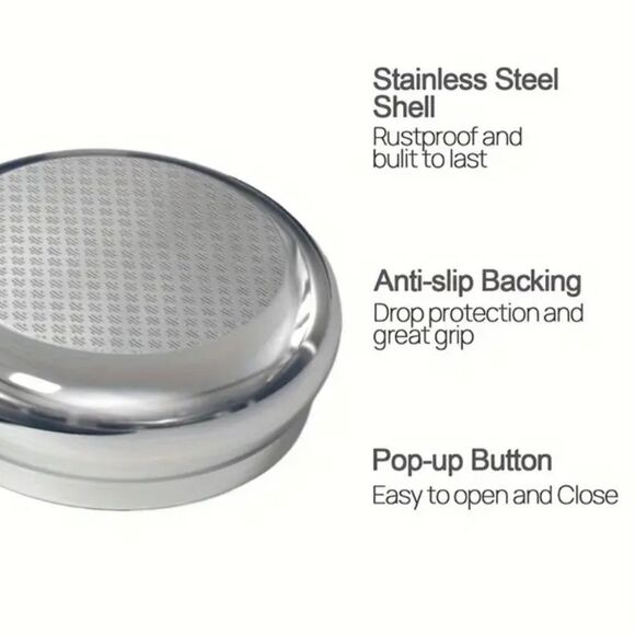 Fairy Angel NEW Pill Box Medicine Mini Tin Case Mirrored Travel Purse Size Blue - Picture 6 of 9